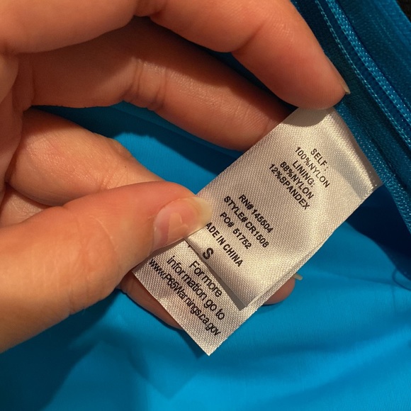 One Shoulder Leg Jumpsuit - Blue (Rave Festival) - Picture 7 of 7